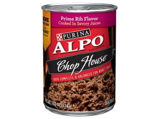 Dog Food Can ALPO Chop House Ribeye 13.2oz