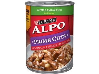 Dog Food Can ALPO Prime Cuts Lamb & Rice 13.2oz