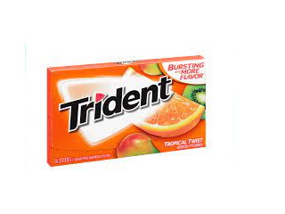 Trident Tropical Twist 14 pieces