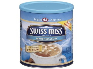 SwissMiss Marshmallow Canister 26oz - Click Image to Close
