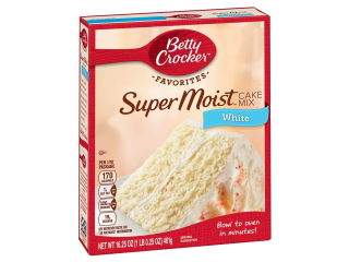 Cake Mix Betty Crocker White 432g