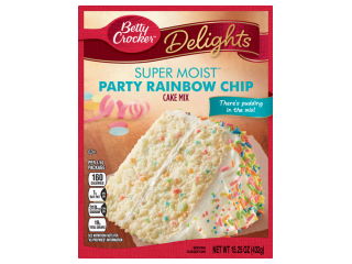 Cake Mix Betty Crocker Rainbow Chip 432g