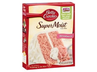 Cake Mix Betty Crocker Strawberry 432g