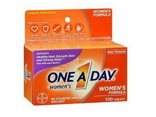 One A Day Woman's M/Vit 100s - Click Image to Close