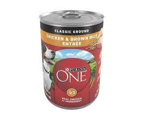 Dog Food Can Purina Classic Chicken & Brown Rice 13oz