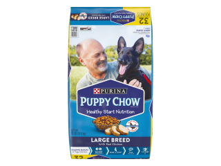 Dog Food Dry Purina Puppy Chow Large Breed 32lb