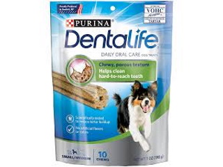 Dog Food Purina Dentalife Oral Care Chew Treats 7oz