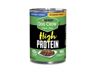 Dog Food Can Purina Chow High Protein Turkey 13oz