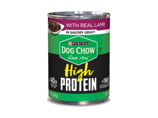 Dog Food Can Purina Chow High Protein Lamb 13oz