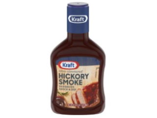 BBQ Sauce Kraft Hickory Smoke 17.5oz