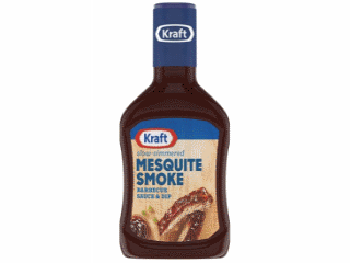 BBQ Sauce Kraft Mesquite Smoke 18oz