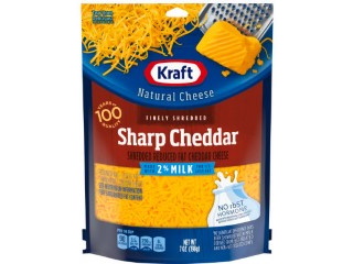 Cheese Kraft Shredded Cheddar Sharp 7oz
