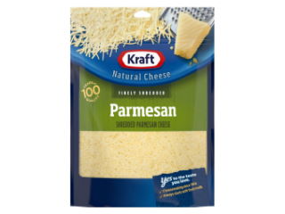 Cheese Kraft Shredded Parmesan 6oz Bag