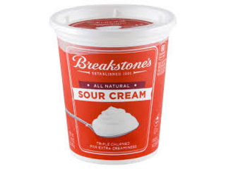 Sour Cream Breakstone's All Natural 16oz - Click Image to Close