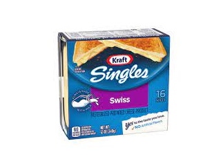 Cheese Kraft Swiss 16 Slices