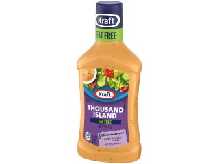 Salad Dressing Kraft Thousand Island Fat Free 16oz - Click Image to Close