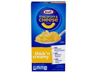 Mac & Cheese Kraft Thick & Creamy 7.25oz