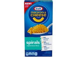 Mac & Cheese Kraft Spirals 5.5oz