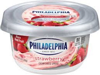 Cream Cheese Philadelphia Strawberry 8oz