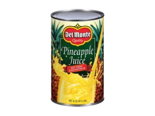 Pineapple Juice Not From Concentrate Del Monte 46oz