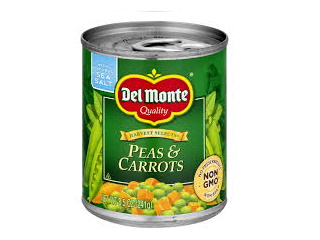 Vegetables Peas & Carrots Del Monte 8.5 oz