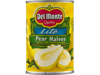 Fruit Pear Halves Del Monte Lite 15oz