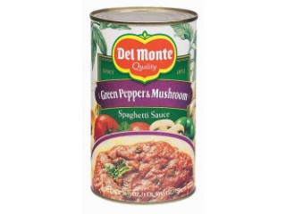 Pasta Sauce Del Monte Green Pepper and Mushroom 680g (24oz)