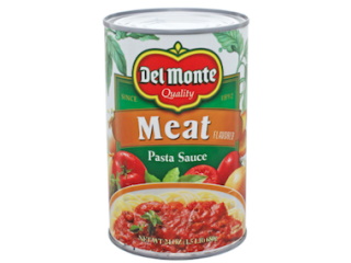 Pasta Sauce Del Monte Meat Flavoured 680g (24oz)