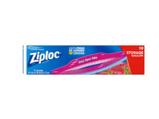 Ziploc Storage Bags Gallon, 19ct