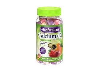 Vitafusion Calcium+D Gummy 100