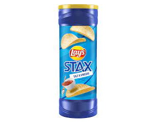 Lays Stax Salt & Vinegar 5.5oz