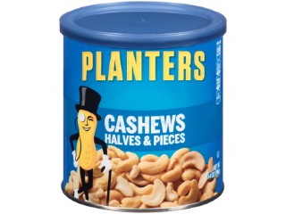 Peanuts Planters Cashew Halves & Pieces 14oz