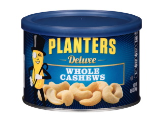 Peanuts Planters Cashew Deluxe Whole 8.5oz