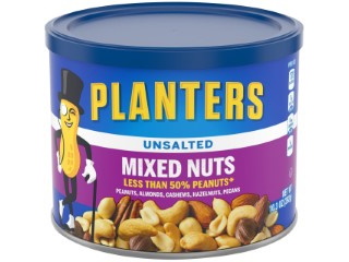 Peanuts Planters Mixed Unsalted 10.3oz