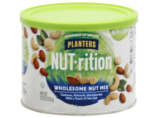 Peanuts Planters Nutrition Cashews,Almonds& Macadamias