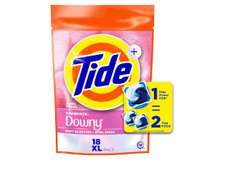 Tide Power Pods Downy April Fresh 18 XL pcs