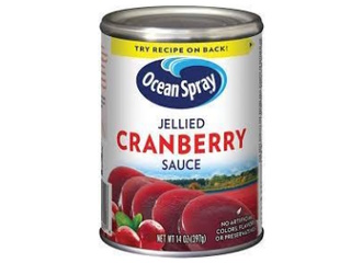Sauce Cranberry Jelly Ocean Spray 14oz