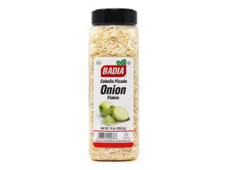 Badia Seasoning Onion Flakes 14oz - Click Image to Close