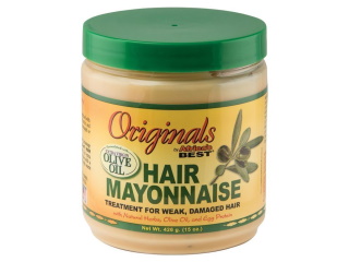 Africa's Best Hair Steam Mayonnaise Olive Oil 15oz