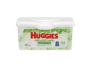 Wipes Huggies Natural Care Sensitive 64 count