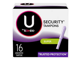 Kotex Security Tampons Super 16 count Unscented