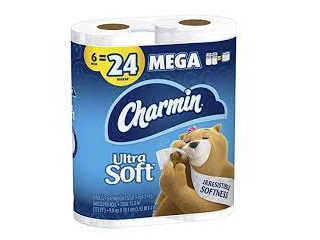 Toilet Paper Charmin Mega Ultra Soft 6Pk