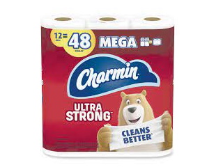 Toilet Paper Charmin Mega Ultra Strong 12pk