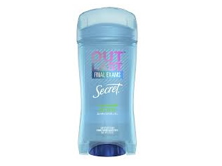 Secret Outlast Unscented Clear Gel Deodorant 2.6oz