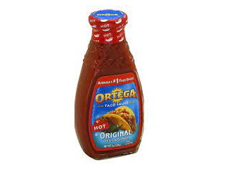 Taco Sauce Ortega Hot 8oz