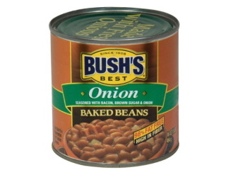 Baked Beans Bush's Onion 16oz