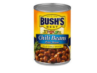 Bush Pinto Mild Chili Beans 16oz