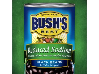 Bush Reduced Sodium Black Beans 16oz