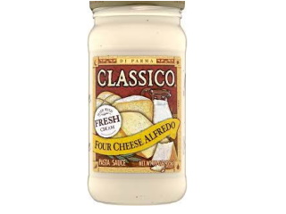 Pasta Sauce Alfredo Classico Four Cheese 15oz