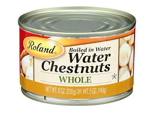 Water Chestnuts Roland Whole 8 oz
